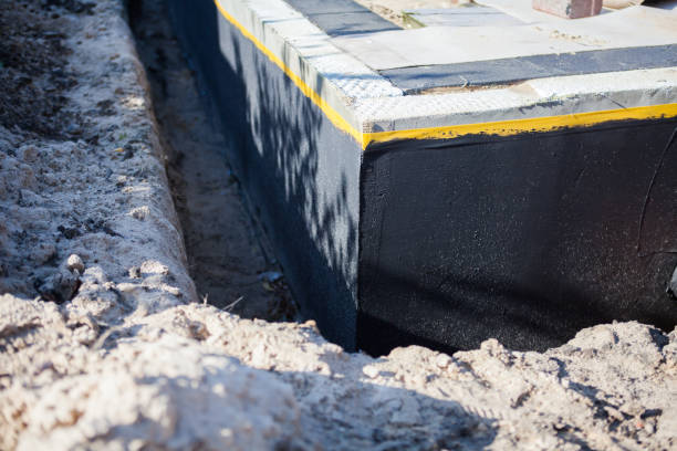 Professional Waterproofing technician working in Rugby, TN